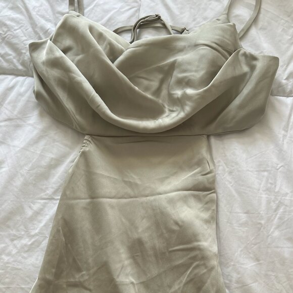 Princess Polly Green Dress - Picture 1 of 2